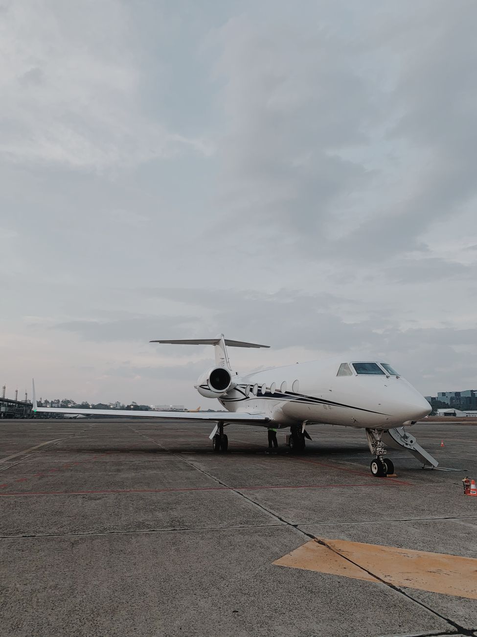 jet at airport